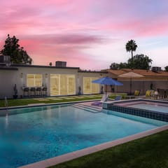 Modern Desert Getaway w/ Pool, Spa & Tesla Charger