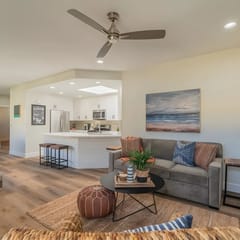 Sun, Surf & Style – OB 2BR w/ Views + Vintage Vinyl