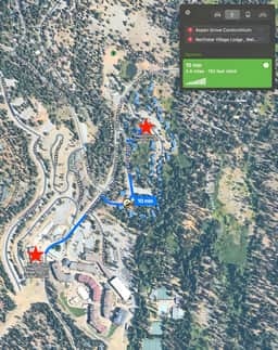 Walk to Northstar Village NPOA RecCenter SKI HIKE