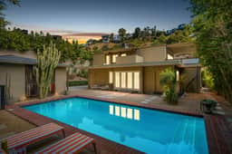 Hollywood Hills Mid-Century Retreat Views & Pool
