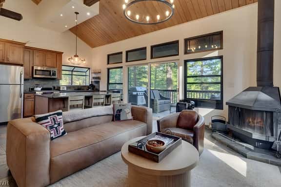 Tahoe Cabin with Deck, Views, and Firewood Vibes - Image 1