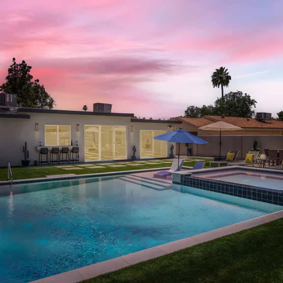 Modern Desert Getaway w/ Pool, Spa & Tesla Charger - Image 1