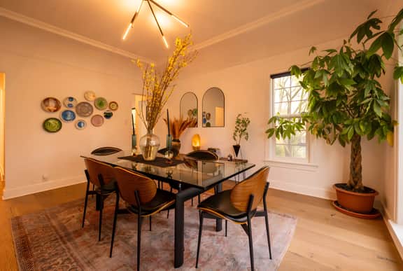 Hauser House, Modern Artful Spanish-style Bungalow